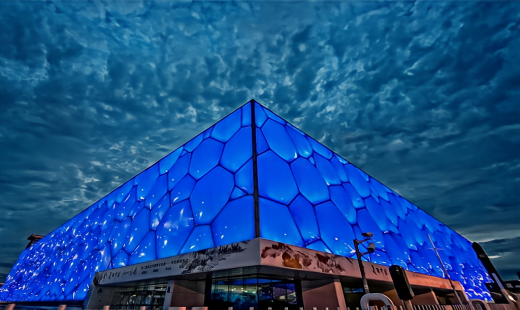 卡曼国际同质透心地板水立方游泳馆多功能场景的专业适配方案