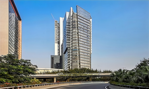 卡曼国际 PVC 塑胶地板焕新松日鼎盛大厦，定义商务办公空间新格调