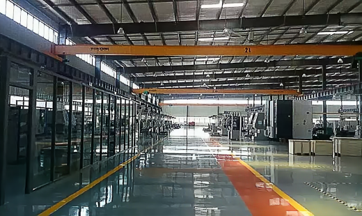 卡曼工业地板赋能山东国祥空调：筑牢生产车间地面防线，提升工业作业效率​