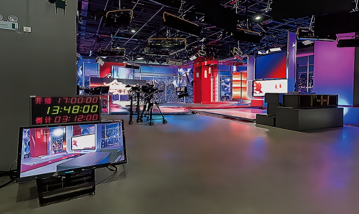 卡曼复合卷材塑胶地板在洛阳广电中心的应用案例