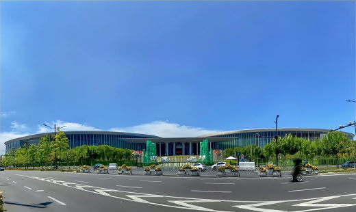 助力会展核心枢纽卡曼塑胶地板服务上海国家会展中心