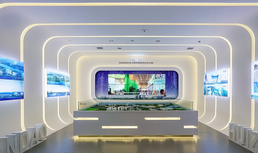 卡曼塑胶地板亮相福州城市规划展示馆​