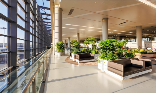 卡曼国际同质透心地板焕新成都双流机场，打造西南枢纽地面新标杆